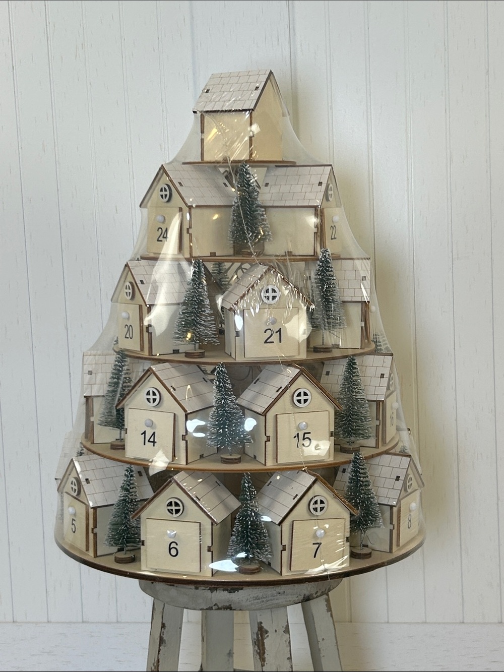 Hobby Lobby Viral TikTok Light Up Rotating Village Advent Calendar